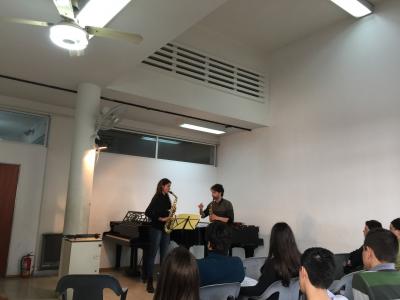 Masterclass and conference in Santa Fe (Argentina)