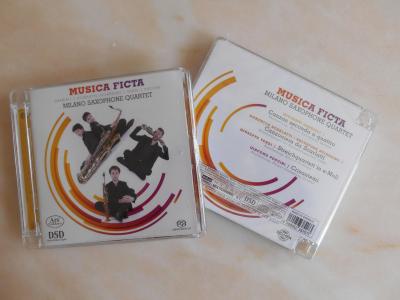Milano saxophone Quartet CD musica ficta 3