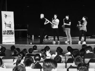 Milano saxophone Quartet Chile Tour 2