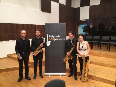 Milano Saxophone Quartet Belgrade Philarmonie