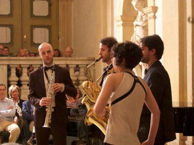 Milano saxophone Quartet Salieri Zinetti:Masi Award Ceremony