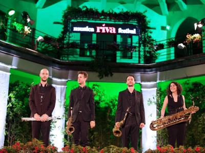 Milano sax quartet Musica Riva Festival