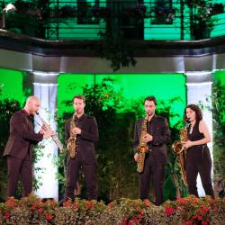 Milano Saxophone Quartet e Coro  Sasso Rosso